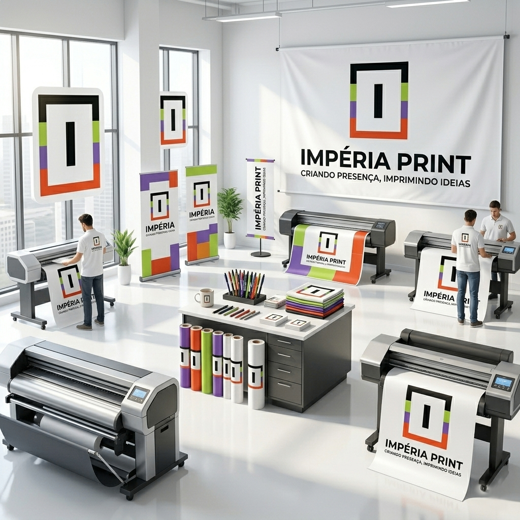 Printed Visual Impéria Print | Gráfica Digital, Comunicação Visual e Brindes